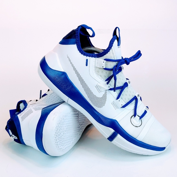 kobe blue and white shoes